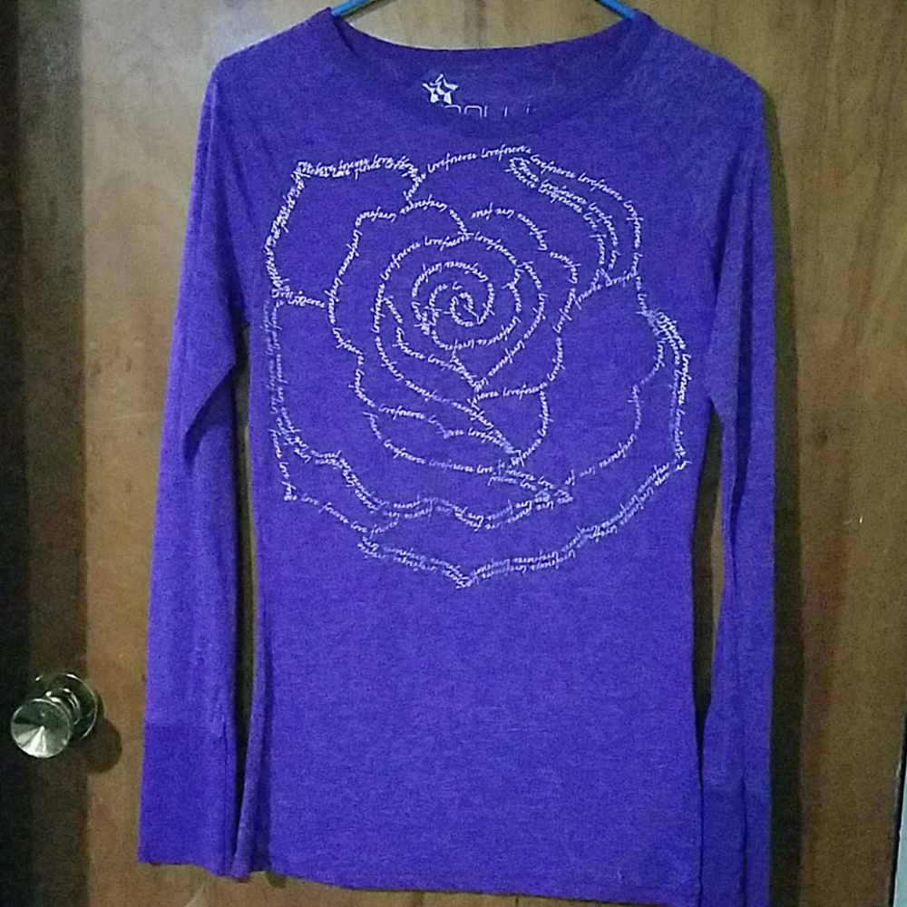 Nollie Pacsun purple long sleeve shirt